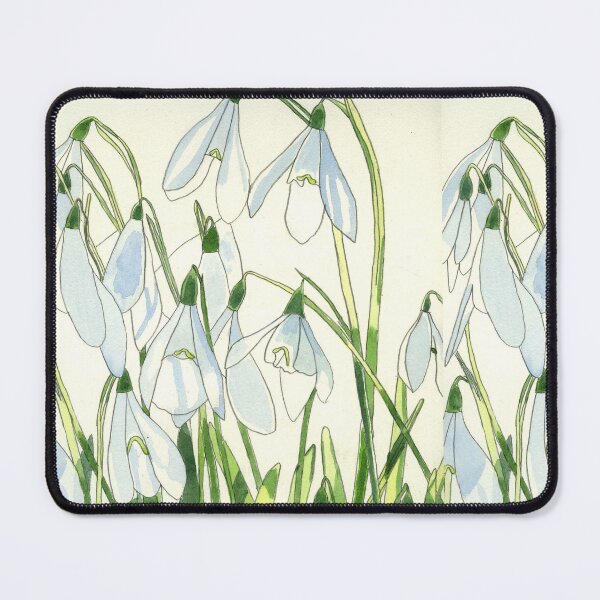 Item preview, Snowdrops watercolour painting designed and sold by esvb.