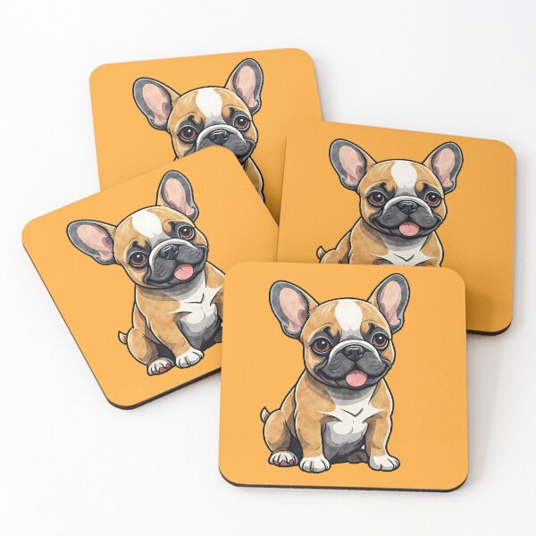 Item preview, French bulldog puppy designed and sold by strixvariaart.