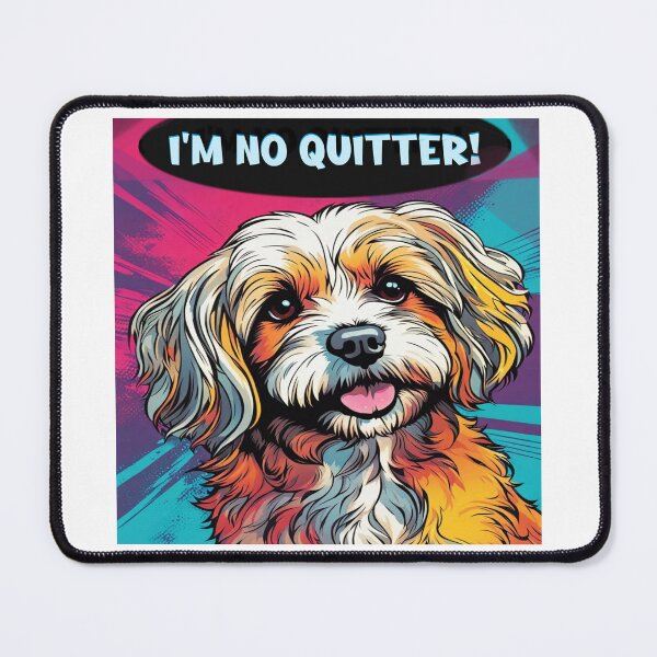 Item preview, I'm No Quitter designed and sold by StickersNQuotes.