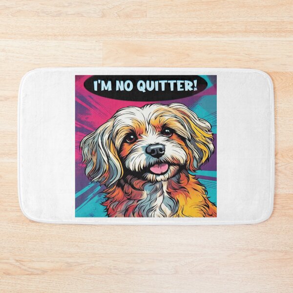 Item preview, I'm No Quitter designed and sold by StickersNQuotes.