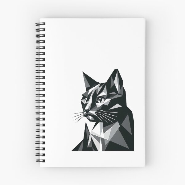 Item preview, Observing Polygonal Cat - Artistic designed and sold by polygeeks.