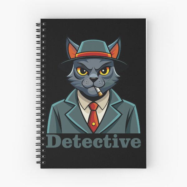 Item preview, Cat Detective Whiskers designed and sold by YatsuStore.