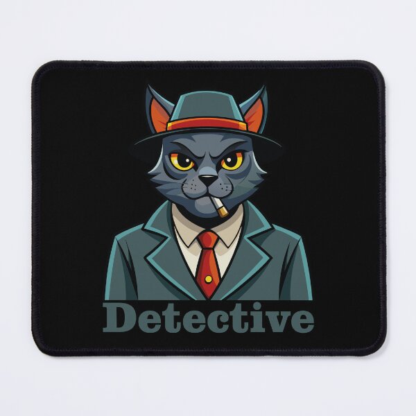 Item preview, Cat Detective Whiskers designed and sold by YatsuStore.