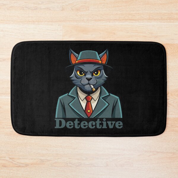 Item preview, Cat Detective Whiskers designed and sold by YatsuStore.
