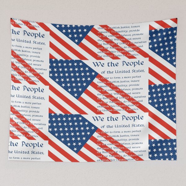 Item preview, American Flag - We The People - Non Partisan designed and sold by Warren Paul Harris.