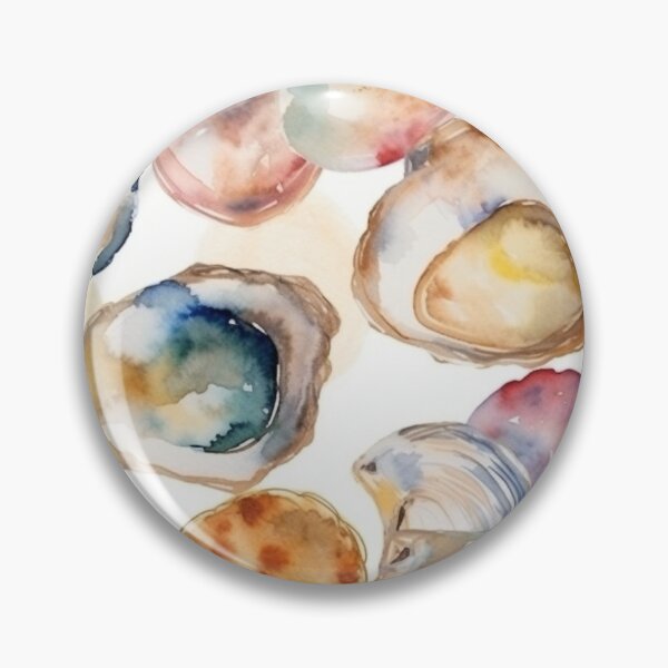 Item preview, Oyster Shell Pattern designed and sold by ZodiacKat.