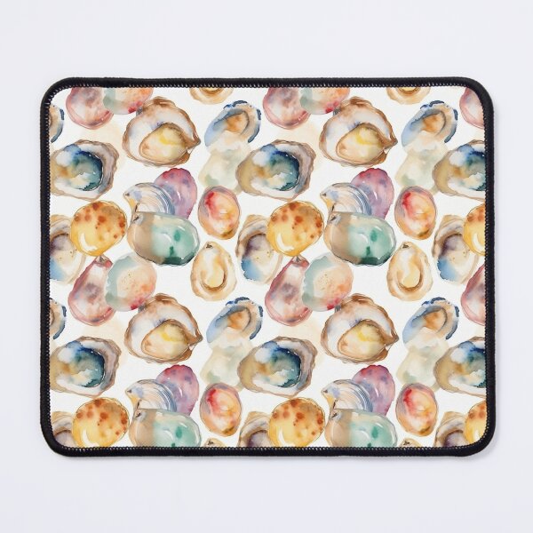 Item preview, Oyster Shell Pattern designed and sold by ZodiacKat.