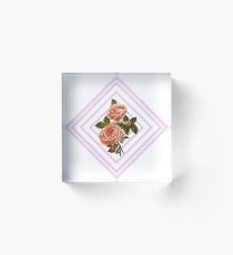 d u s t y r o s e Acrylic Block