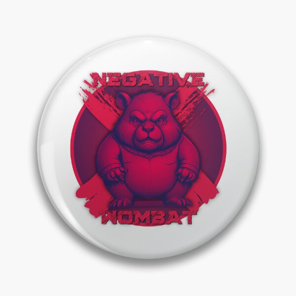 Item preview, Negative Wombat designed and sold by pUNKnown.