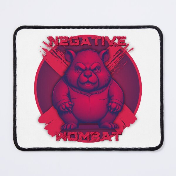 Item preview, Negative Wombat designed and sold by pUNKnown.