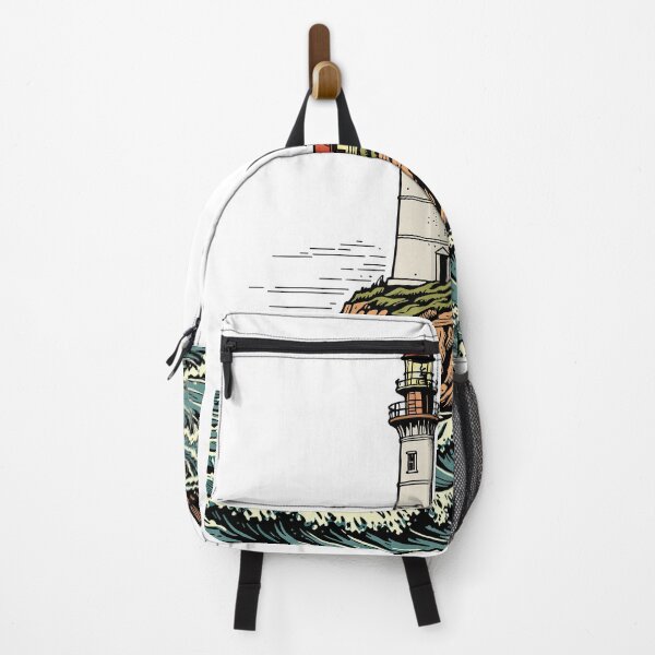 Item preview, Majestic Lighthouse on Rocky Island designed and sold by MadeiraPrint.
