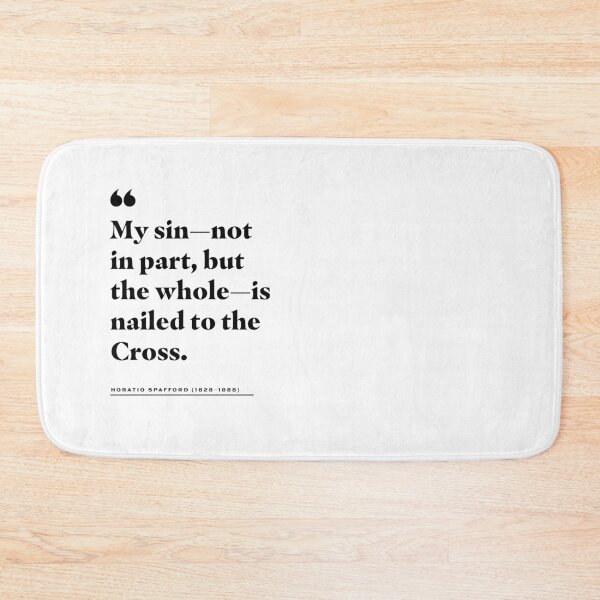 Item preview, Nailed to the Cross (It Is Well) Quote designed and sold by 2fivequotes.