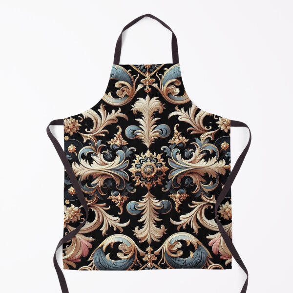 Item preview, Black, Matte Blue & Pink Rococo designed and sold by DesignsByPrnces.