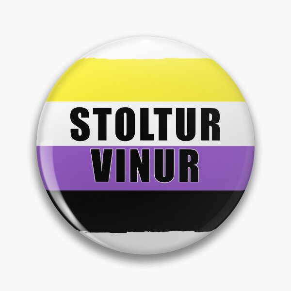 Item preview, Kynsegin -  Stoltur vinur designed and sold by Transvinir.