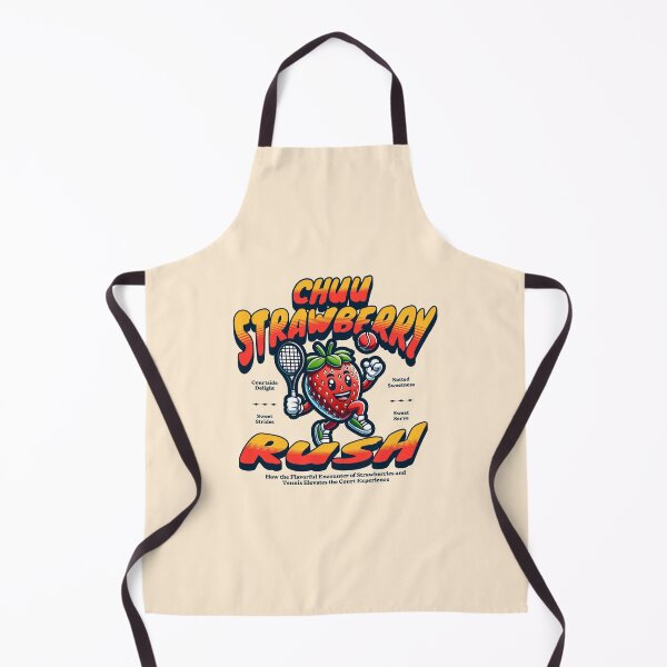 Item preview, Chuu strawberry rush tennis typography text Morcaworks designed and sold by Morcawork.