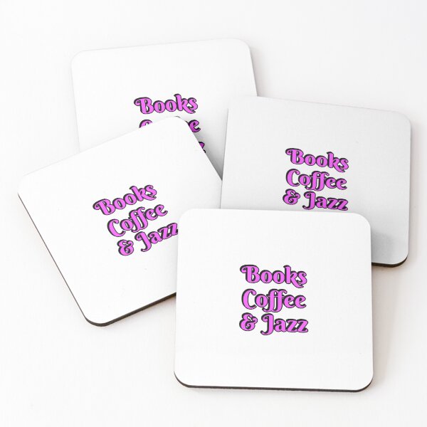 Item preview, Books Coffee and Jazz  designed and sold by Inspirationmotivation.