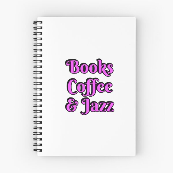 Item preview, Books Coffee and Jazz  designed and sold by Inspirationmotivation.