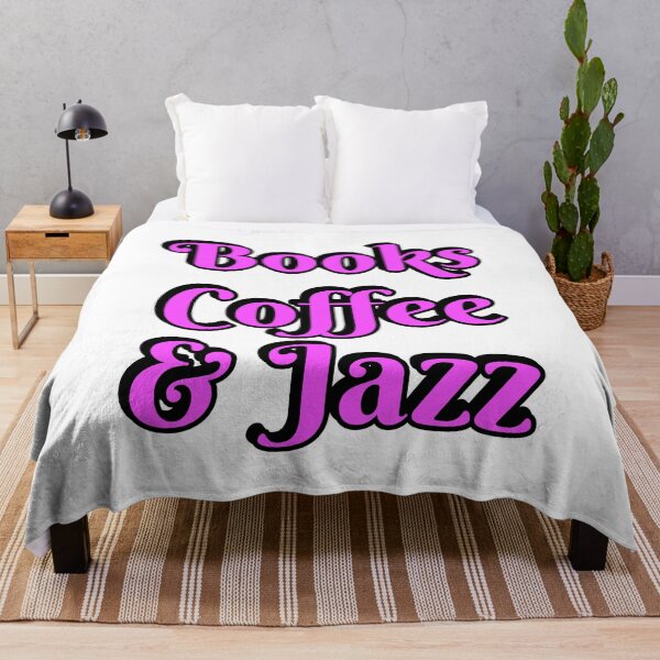 Item preview, Books Coffee and Jazz  designed and sold by Inspirationmotivation.