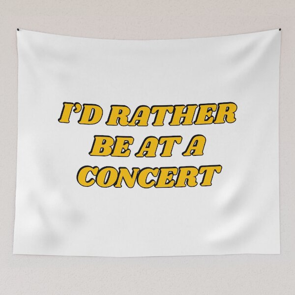 Item preview, Rather Be At A Concert  designed and sold by Inspirationmotivation.