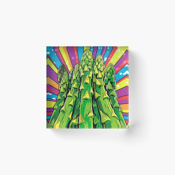 Item preview, Asparagus Pop Art 3 designed and sold by AstroRisq.