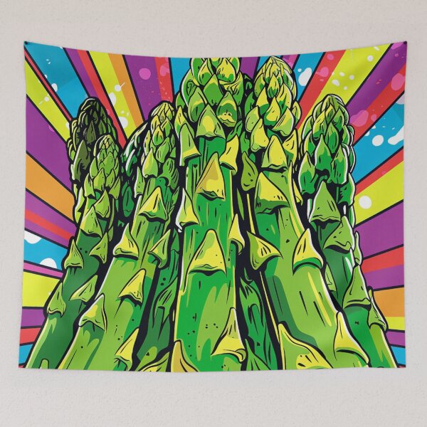 Item preview, Asparagus Pop Art 3 designed and sold by AstroRisq.