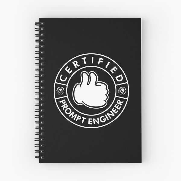 Item preview, Certified Prompt Engineer designed and sold by sachpica.