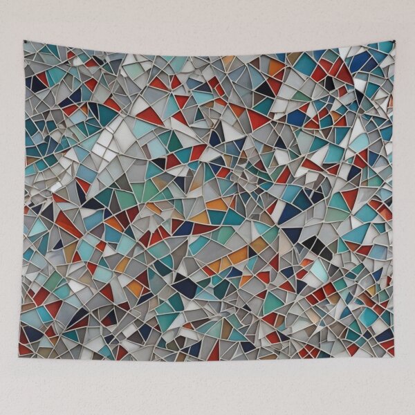 Item preview, Abstract Colorful Inlay Pattern designed and sold by calibrit.