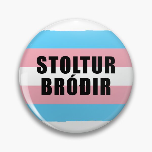 Item preview, Trans fáni- Stoltur bróðir designed and sold by Transvinir.