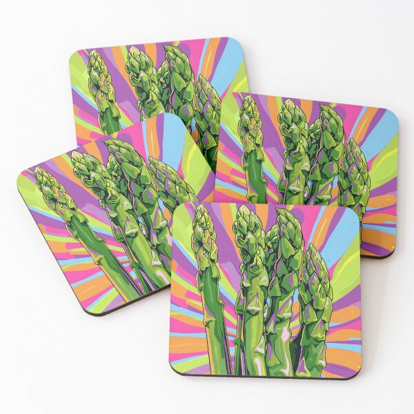 Item preview, Asparagus Pop Art 4 designed and sold by AstroRisq.