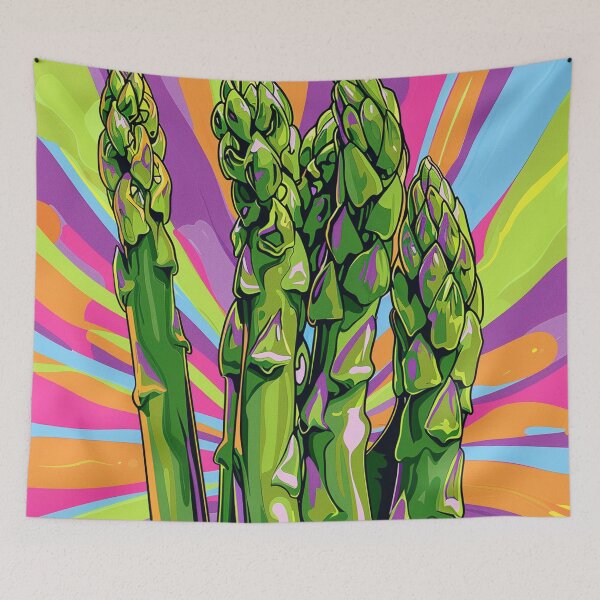 Item preview, Asparagus Pop Art 4 designed and sold by AstroRisq.