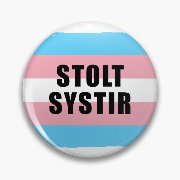 Item preview, Trans fáni - Stolt systir designed and sold by Transvinir.