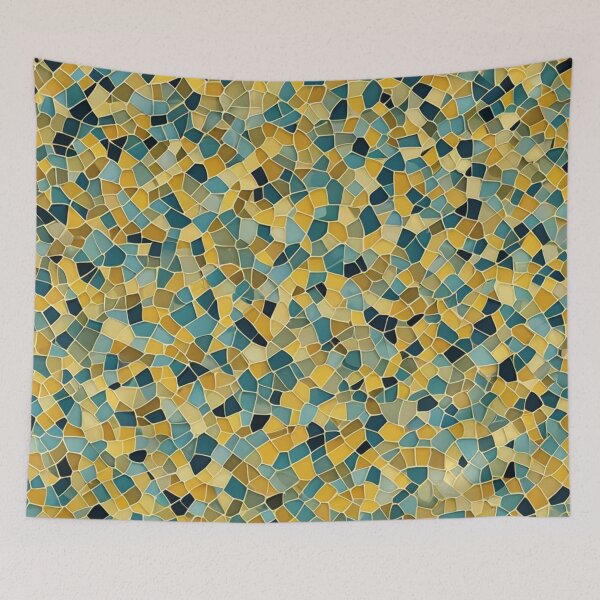 Item preview, Abstract Yellow Inlay Pattern designed and sold by calibrit.