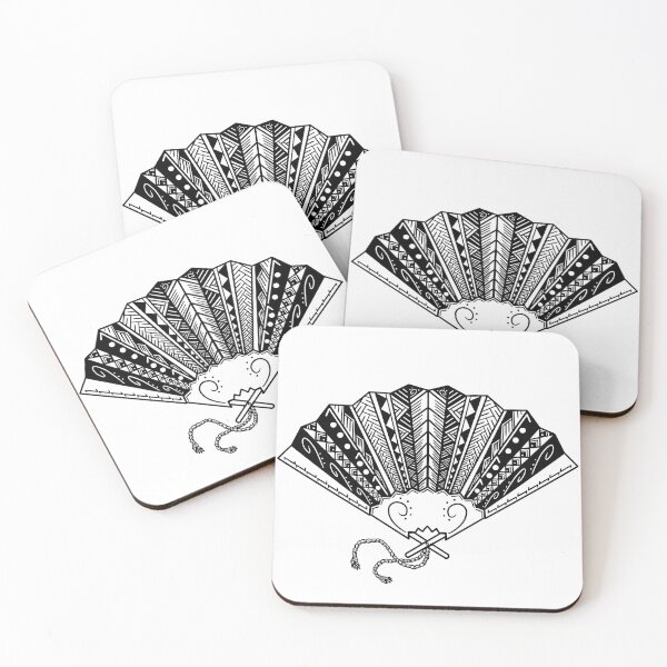 Item preview, Tribal Folding Fan designed and sold by Steeb757.