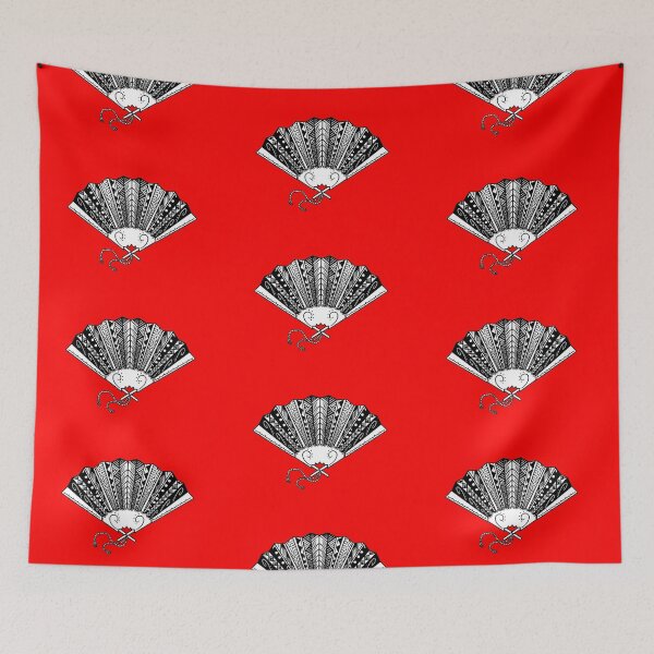 Item preview, Tribal Folding Fan designed and sold by Steeb757.