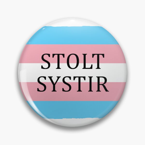 Item preview, Trans fáni - Stolt systir designed and sold by Transvinir.