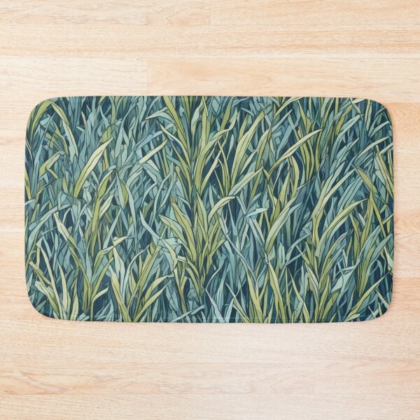 Item preview, Abstract Blue and Green Seagrass Pattern designed and sold by calibrit.