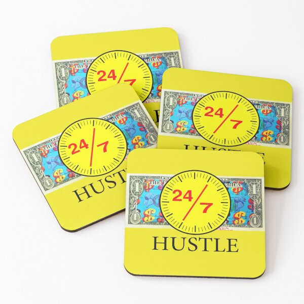 Item preview, Hustle twenty four seven. designed and sold by Original One’s.