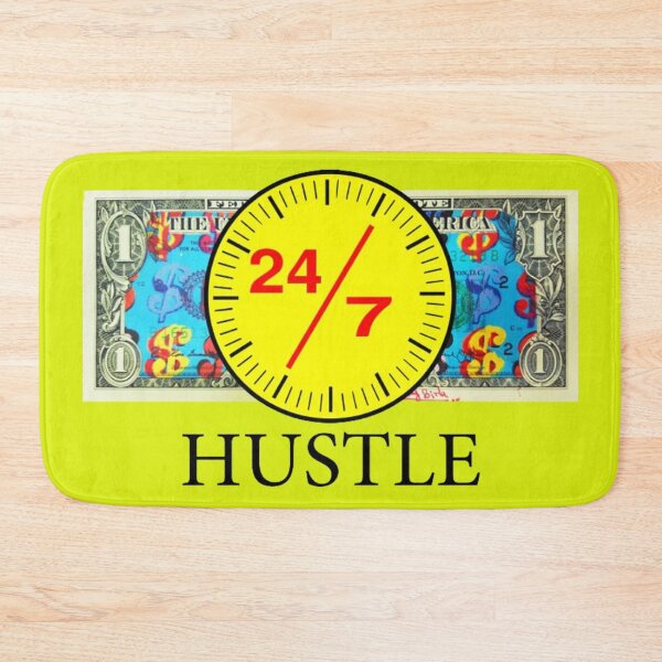 Item preview, Hustle twenty four seven. designed and sold by Original One’s.