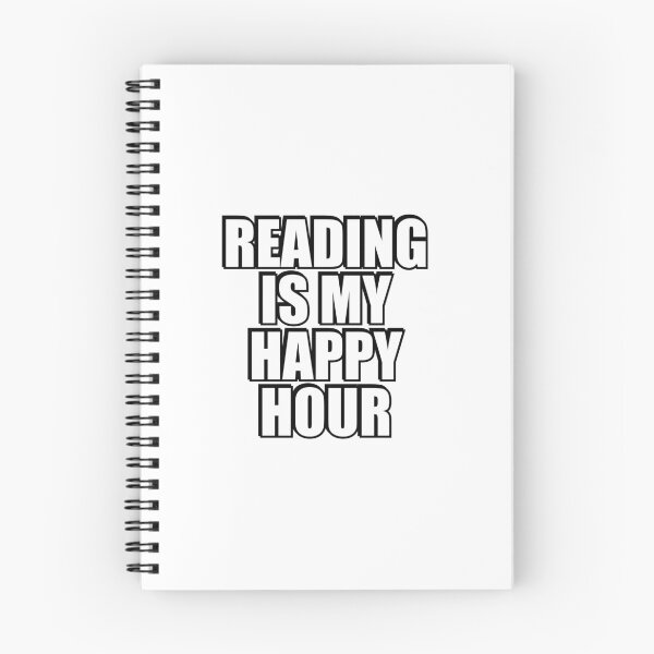 Item preview,  Reading Is My Happy Hour designed and sold by Inspirationmotivation.