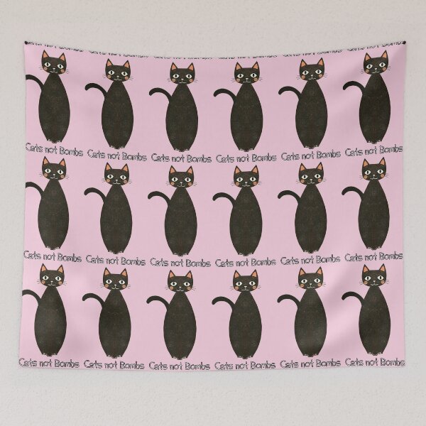 Item preview, Pet Cats not Bombs designed and sold by Artlizzard.