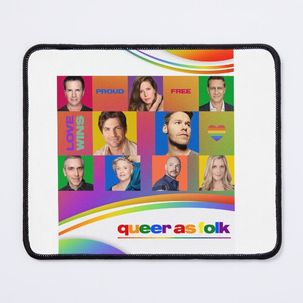 Item preview, Queer as folk Poster Pride designed and sold by GroupieClub.