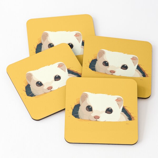 Item preview, Stoat in a hole designed and sold by etherElric.