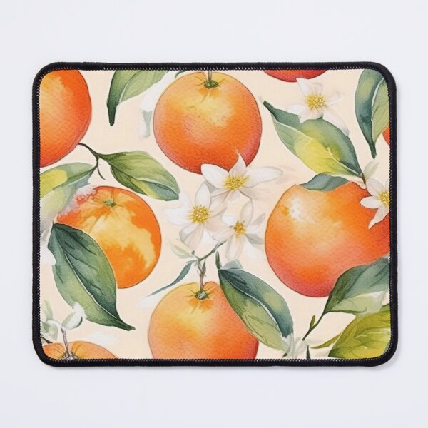 Item preview, Mediterranean Oranges Pattern designed and sold by EnchantedWishes.