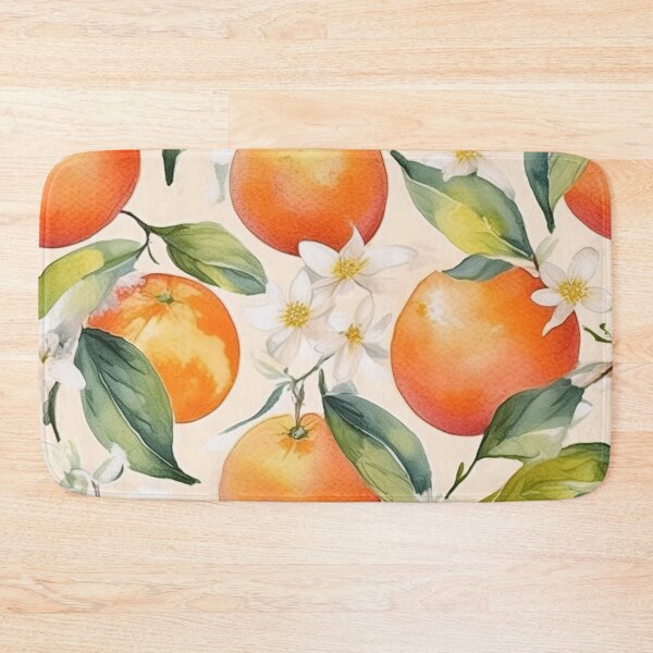 Item preview, Mediterranean Oranges Pattern designed and sold by EnchantedWishes.