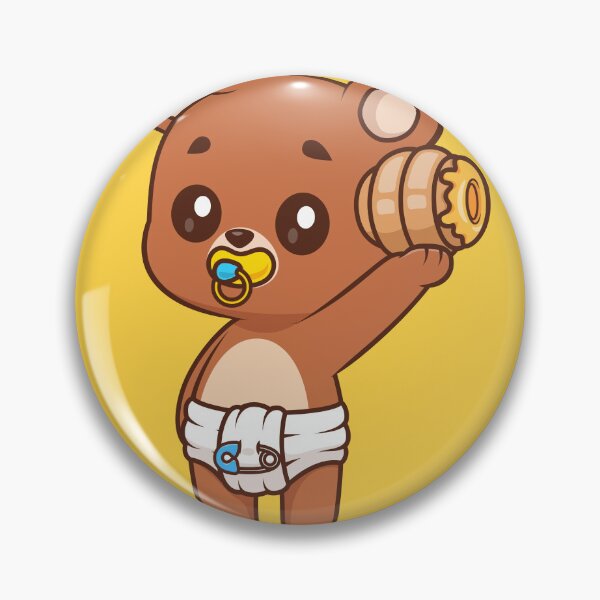 Item preview, Cute Baby Bear Holding Honeycomb Cartoon Vector Icon - Adorable Animal and Food Illustration designed and sold by hjian8219.