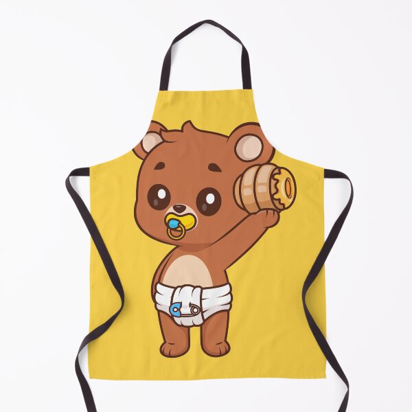 Item preview, Cute Baby Bear Holding Honeycomb Cartoon Vector Icon - Adorable Animal and Food Illustration designed and sold by hjian8219.