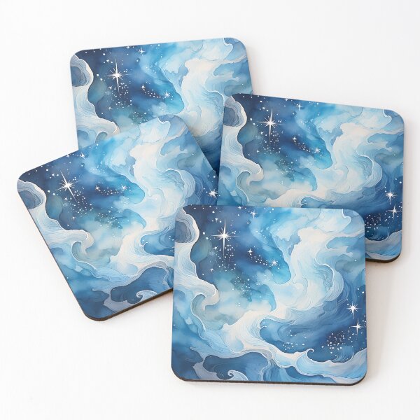 Item preview, Celestial Dreamscape A mesmerizing digital illustration swirls with cosmic beauty. Generative AI. designed and sold by homydesign.