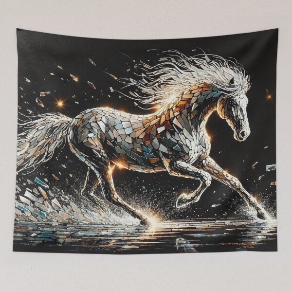 Item preview, Magical Glass Horse designed and sold by LegademaArt.
