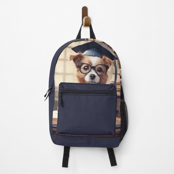 Item preview, Smart dog with glasses designed and sold by TrendyGenZArt.