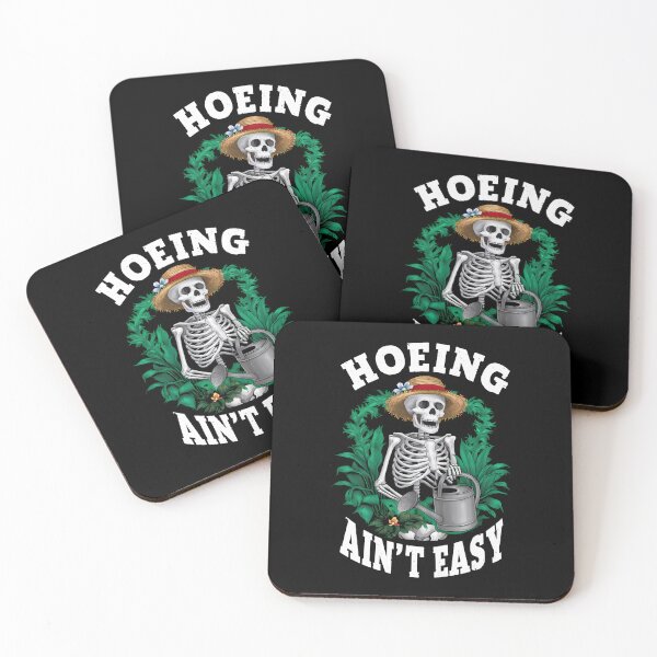Item preview, Hoeing Ain't Easy designed and sold by VerdePlantTees.